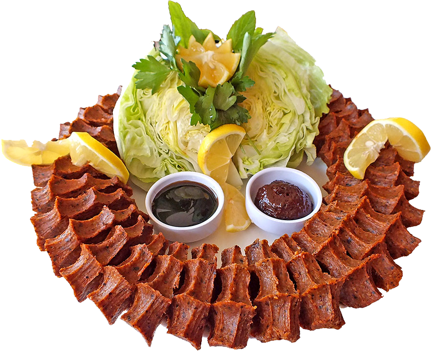 Çiğköfte (10 adet) Çiğköfte (10 Stück)